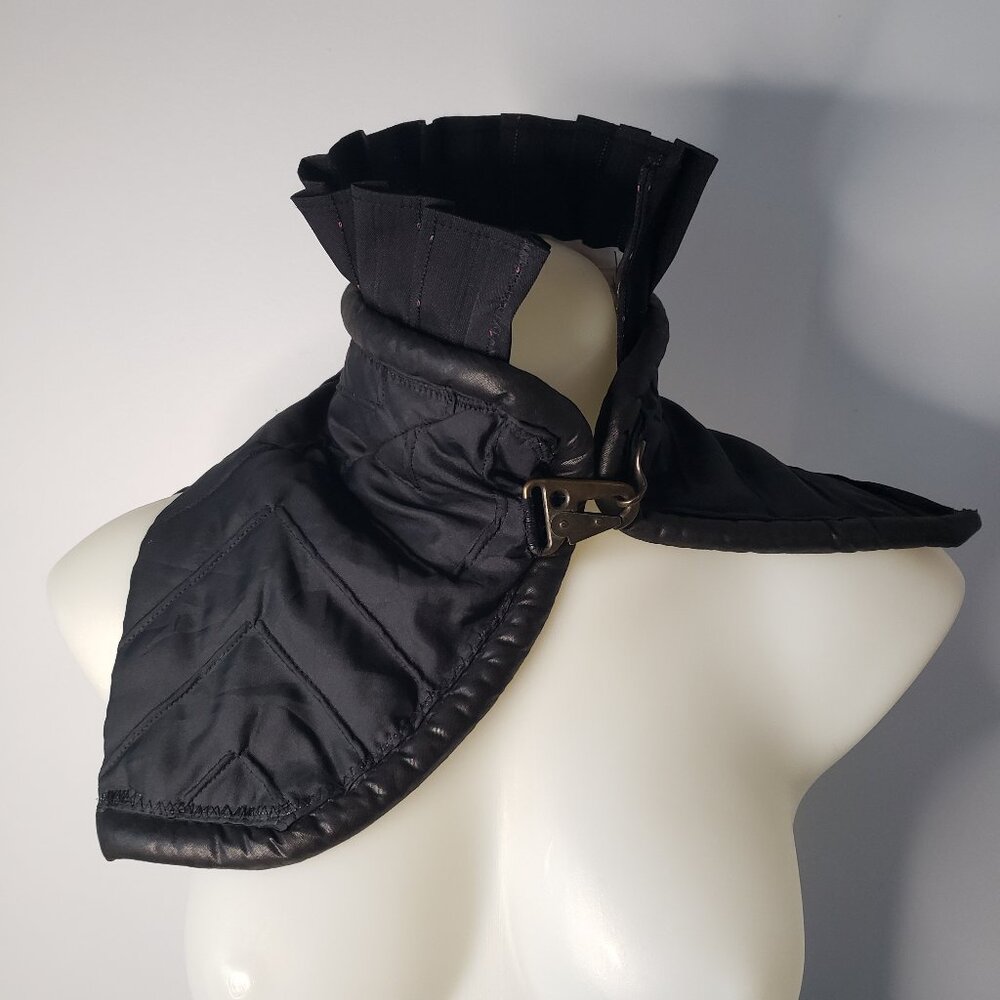 Handmade Custom DIY Black Victorian Punk Asymmetrical Metal Neck Piece